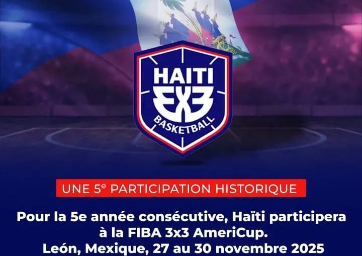 Basket 3×3 : Haïti en route pour l’AmeriCup 2025 au Mexique